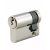 Delta félhengerzárbetét  30 x 10 mm Nikkel