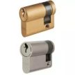 Delta félhengerzárbetét  30 x 10 mm Nikkel