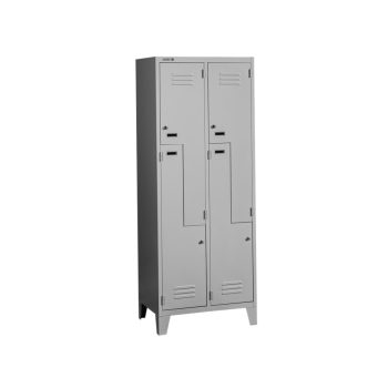   WB Project 2/2 Z-négyajtós fém öltözőszekrény számáramunkahelyre és intézményekbe