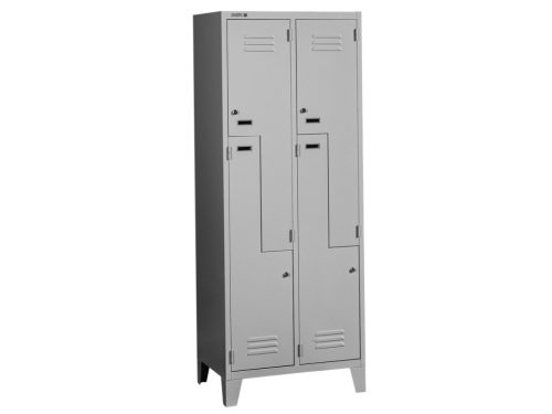 WB Project 2/2 Z-négyajtós fém öltözőszekrény számáramunkahelyre és intézményekbe