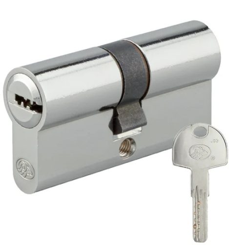 Orka fúrásvédett hengerzárbetét 35 x 35 mm Nikkel 