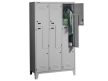 WB Project 3/6 Z-hatajtós fém öltözőszekrény számáramunkahelyre és intézményekbe