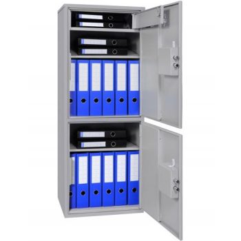   Doc B2-B118k kettős osztású iratszekrény belső trezorral