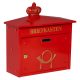 DAD Exclusive nagyméretű  piros postaláda 