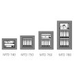 MTD 780 E FP digitális zárral, ujjlenyomatolvasóval tűzálló páncélszekrény
