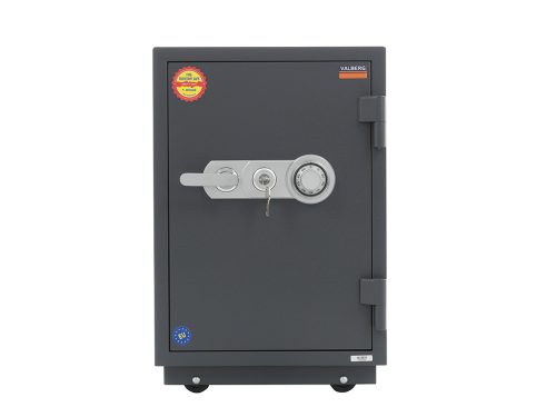 Promet FRS67KC duplafalú tűzálló széf mechanikus + kulcsos zárral