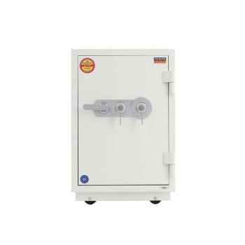   Promet FRS67KK duplafalú tűzálló széf dupla kulcsos zárral