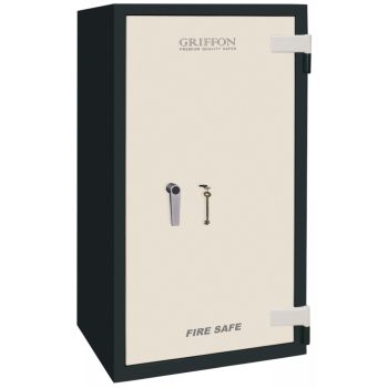   Griffon FS123K kulcsos tűzálló iratszekrény belső trezorral