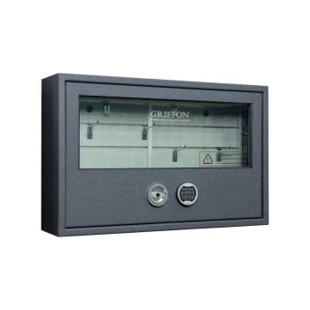   Griffon GG W 64/100 E páncélozott üvegű fali fegyverszekrény 3 db fegyver részére