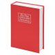 Book Safe Code könyv széf 