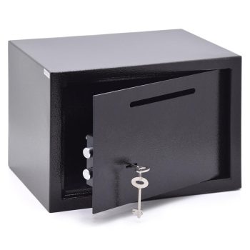 Cashbox 25 K pénzbedobós kulcsos széf