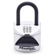 Master Lock 5406 krómozott 4 tárcsás kulcsszéf 