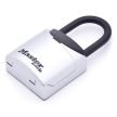 Master Lock 5406 krómozott 4 tárcsás kulcsszéf 