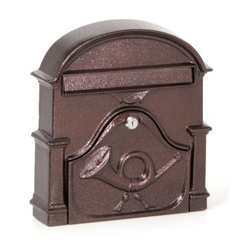 Nosztalgia 330 antik bronz univerzális postaláda 