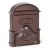 Nosztalgia 440 antik bronz univerzális postaláda 