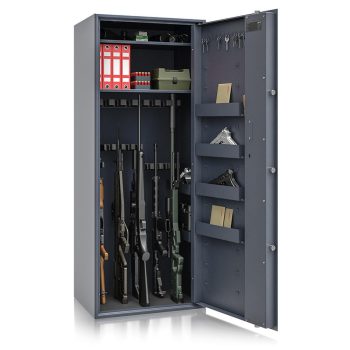   ISS Siegen MAX 18 polcos fegyverszekrény - 18 db fegyver részére