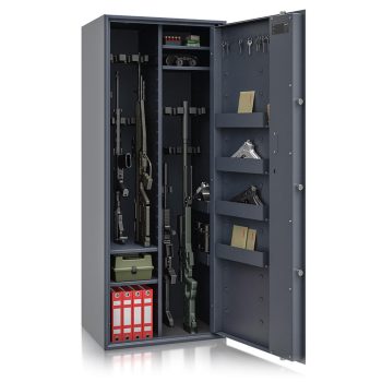   ISS Siegen KOMBI 18 elválasztófalas fegyverszekrény - 18 db fegyver részére