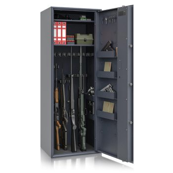   ISS Siegen MAX 17 polcos fegyverszekrény - 17 db fegyver részére