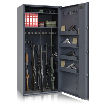   ISS Siegen MAX 22 polcos fegyverszekrény - 22 db fegyver részére