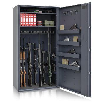   ISS Siegen MAX 23 polcos fegyverszekrény - 23 db fegyver részére