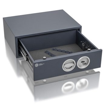  ISS Siegen D 500 kulcsos fegyverszekrény fiók  4 db fegyver részére