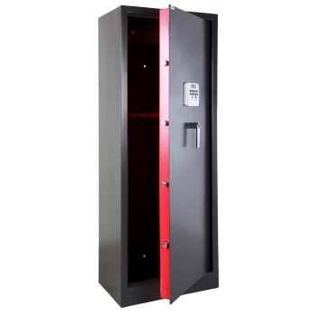   Technomax TCE 10  fegyverszekrény elektronikus zárral, - 10 db fegyver részére