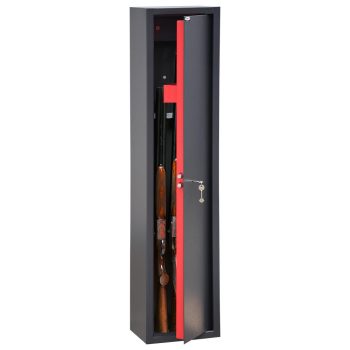   Technomax TCH 4 fegyverszekrény kulcsos zárral - 4 db fegyver részére