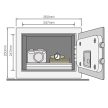 Yale YSV/250/DB digitális széf